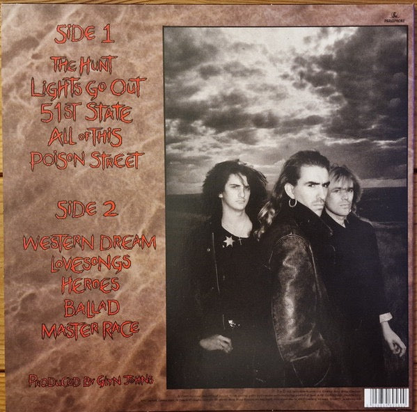 Image of Back Cover of LP - NEW/NEW - NEW MODEL ARMY, The Ghost Of Cain (Parlophone; 5026854695600, Europe 2026 Reissue), ,  - 3036126E