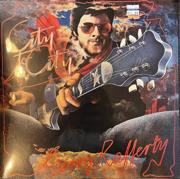 Image of Front Cover of 2xLP - NEW/NEW - GERRY RAFFERTY, City To City (Parlophone; 0190296282126, USA & Europe 2023, Limited Edition, Reissue, Remastered at Abbey Road Studios, Etched, Single Sided, Orange Vinyl), ,  - 3036128E