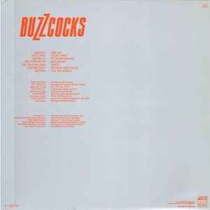 Image of Back Cover of LP - VG/VG+ - BUZZCOCKS, Another Music In A Different Kitchen (Fan Club; FC 021, France 1987 Reissue, Inner, Blue Vinyl), Light edge & ring wear,  - 3046232S