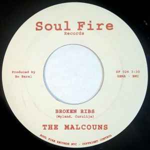Image of Back Cover of 7" - /EX - THE MALCOUNS, Watou / Broken Ribs (Soul Fire; SF 026, US 2002), ,  - 3026231E