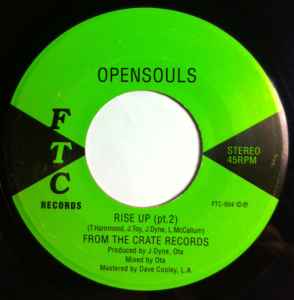 Image of Back Cover of 7" - /EX - OPENSOULS, Rise Up (From The Crate; FTC 004, New Zealand 2006), ,  - 3026234E