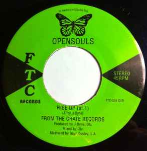 Image of Front Cover of 7" - /EX - OPENSOULS, Rise Up (From The Crate; FTC 004, New Zealand 2006), ,  - 3026234E