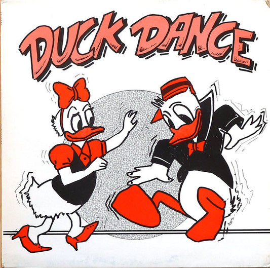 Image of Front Cover of LP - VG/G+ - VARIOUS, Duck Dance Competition (Super Power; SP LP 009, UK & US 1988), Lighter marks only. Sticker ghost on front sleeve,  - 3016334C
