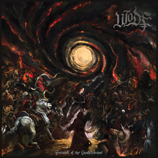 Image of Front Cover of LP - VG+/VG+ - WODE, Servants Of The Countercosmos (Avantgarde Music; AV316, UK 2018 Reissue, Inner, Second pressing of 'Servants of the Countercosmos' on gold vinyl (100/300)), ,  - 3046263S