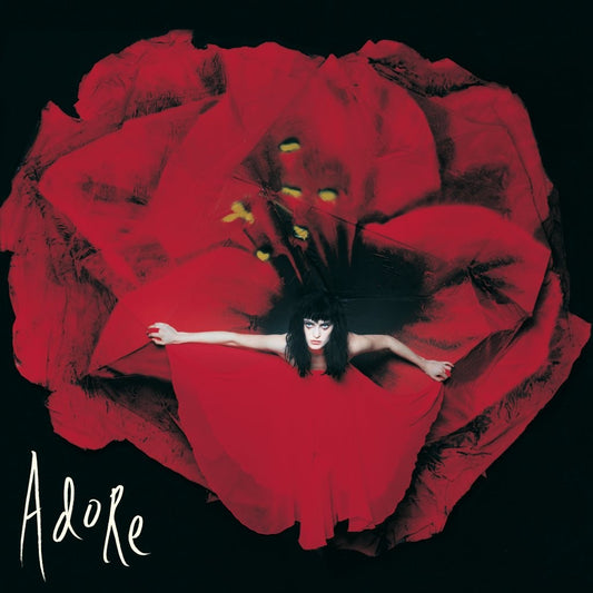 Image of Front Cover of 2xLP - NEW/NEW - THE SMASHING PUMPKINS, Adore (UMR; 5863035, Europe 2026 Reissue, Limited Edition), , The 1998 beguiling classic remastered from the original master tapes with original artwork on 180g vinyl. Includes “Ava Adore” and “Perfect.” - 9408582C