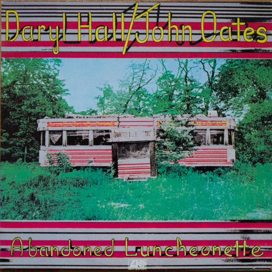 Image of Front Cover of LP - VG/VG+ - DARYL HALL & JOHN OATES, Abandoned Luncheonette (Atlantic; K 40 534, Europe 1980s Reissue, Embossed "W" ), Sticker damage, Midprice! sticker,  - 3046284S