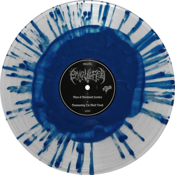 Image of Label Cover of 12" - EX/EX - ENGULFED, Vengeance Of The Fallen (Me Saco Un Ojo Records; MSUO129, UK 2020, Insert, Blue In Clear With Blue Splatter), ,  - 3046277S