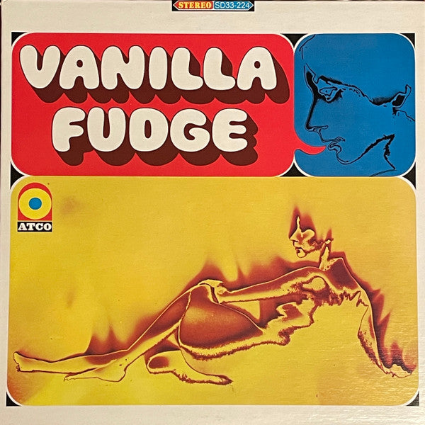 Image of Front Cover of LP - VG+/VG+ - VANILLA FUDGE, Vanilla Fudge (ATCO Records; SD 33-224, US 1980s Reissue, Pasteback Sleeve, Company Inner), ,  - 3046286S