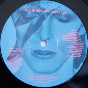 Image of Label Cover of LP - VG/VG - DAVID BOWIE, Aladdin Sane (EMI; 064-7 94768 1, Europe 1990 Reissue, Gatefold), Hairlines, light edge wear,  - 3046290S