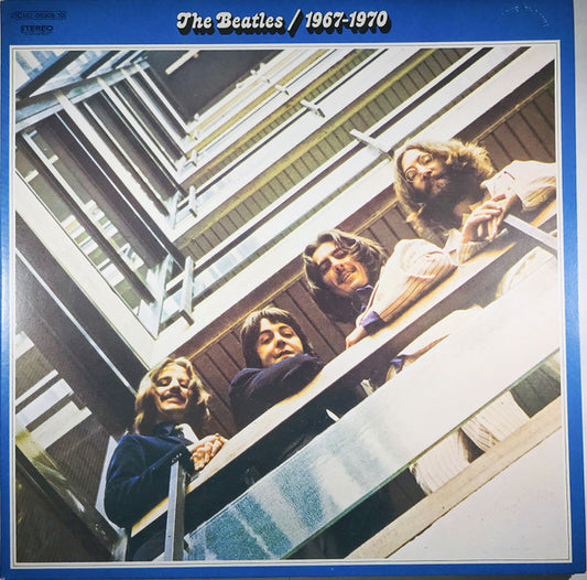 Image of Front Cover of 2xLP - VG/VG - THE BEATLES, 1967-1970 (Apple Records; 2C162-05309-10, France 1987 Reissue, Gatefold, 2 Inners, "R  dition de 1978" on back cover), Strong VG - a few hairlines, edge wear,  - 3046292S