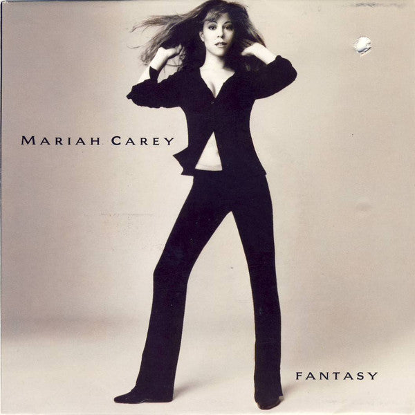 Image of Front Cover of 7" - VG/VG - MARIAH CAREY, Fantasy (Columbia; 662461 7, Europe 1995, Picture Sleeve, Large Centre), Scuff on A side, hairlines. Faint ring wear, creasing, corner wear.,  - 3056171S