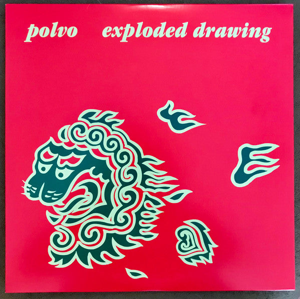 Image of Front Cover of 2xLP - VG+/VG+ - POLVO, Exploded Drawing (Touch And Go; TG162LP, US 2008 Reissue, Insert), ,  - 3046294S