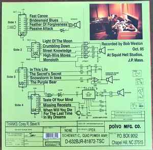 Image of Back Cover of 2xLP - VG+/VG+ - POLVO, Exploded Drawing (Touch And Go; TG162LP, US 2008 Reissue, Insert), ,  - 3046294S