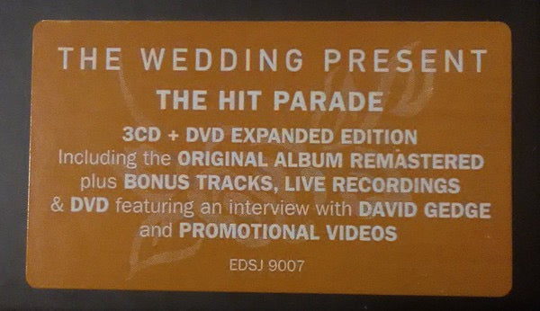 Image of Label Cover of 4xCD - VG+/VG+ - THEWEDDINGPRESENT, The Hit Parade (Edsel Records; EDSJ 9007, Europe 2014, Book Sleeve, Booklet, 3CDs. 1DVD), ,  - 3036175E