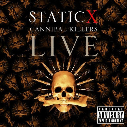Image of Front Cover of CD - VG+/VG+ - STATIC X, Cannibal Killers Live (Reprise Records; 9362-49836-5, Europe 2008, Stickered Jewel Case, With DVD. Multichannel, NTSC), Case has lots of light marks.,  - 3016409C