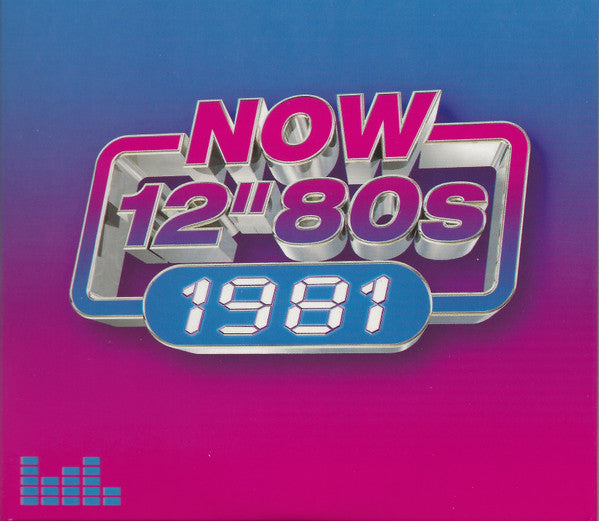 Image of Front Cover of 4xCD - VG+/EX - VARIOUS, Now 12" 80s: 1981 (Sony Music; CDNOW1281, UK & Europe 2023, Quadruple Gatefold), ,  - 3036191E