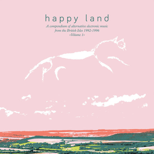 Image of Front Cover of 2xLP - VG/VG+ - VARIOUS, Happy Land (A Compendium Of Alternative Electronic Music From The British Isles 1992-1996) (Volume 1) (Above Board Projects; HLLP1, UK 2023, Picture Sleeve, Insert), corner ding bottom right sleeve. w/ insert,  - 3046350S