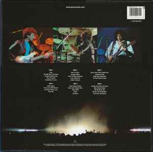 Image of Back Cover of 3xLP - VG/VG - QUEEN, Rock Montreal (Parlophone; 50999 50 0 1 1, UK & Europe 2007, Box Set, 3 Inners), Light scuffs on all LPs, light wear to box, one corner crease,  - 3046302S