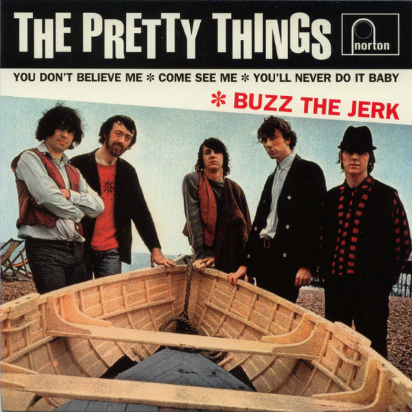 Image of Front Cover of 7" EP - VG+/VG - THE PRETTY THINGS, Buzz The Jerk (Norton Records; EP-503, US 1999, Side A: Recording first published 1965Side B: Recording first published 1965/66.), ,  - 3056176S