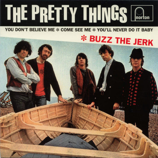 Image of Front Cover of 7" EP - VG+/VG - THE PRETTY THINGS, Buzz The Jerk (Norton Records; EP-503, US 1999, Side A: Recording first published 1965Side B: Recording first published 1965/66.), ,  - 3056176S