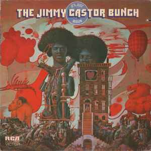 Image of Front Cover of LP - G+/G+ - THE JIMMY CASTOR BUNCH, It's Just Begun (RCA Victor ; LSP-4640, US 1972, Picture Sleeve), deep mark intro/run-in - affects playback side A otherwise light marks only. edge wear and storage marks to sleeve - tape on top edge and spine,  - 3146032S