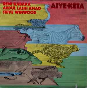 Image of Front Cover of LP - VG+/VG+ - REMI KABAKA, ABDUL LASISI AMAO & STEVE WINWOOD, Aiye-Keta (Antilles; AN 7005, US 1976, Picture Sleeve, Inner), opened shrink. printed inner - light damage opening,  - 3146036S