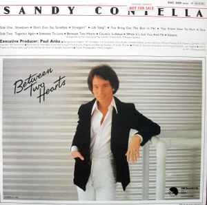 Image of Back Cover of LP - VG/VG - SANDY CONTELLA, Between Two Hearts (EMI; EMC 3299, UK 1979, Picture Sleeve), light ring and edge wear. storage rub front sleeve,  - 3146040S