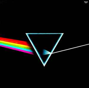 Image of Back Cover of LP - VG/VG - PINK FLOYD, The Dark Side Of The Moon (Harvest; SHVL 804, UK 1982 Reissue, Gatefold, NO Posters, NO Stickers, Text on bottom left inside gatefold is blue), with Hype sticker, hairlines, edge wear,  - 3146016S