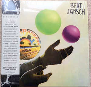 Image of Front Cover of LP - VG+/VG+ - BERT JANSCH, Santa Barbara Honeymoon (Earth; EARTHLP027, UK 2018 Reissue, Insert, Purple Vinyl, with Obi, NO CD), Still In Opened Shrinkwrap,  - 3146018S