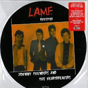 Image of Front Cover of LP - VG+/VG+ - JOHNNY THUNDERS AND THE HEARTBREAKERS, L.A.M.F. Revisited (Earmark; 40017 P, Italy 2003 Reissue, Clear Plastic Stickered Sleeve, Picture Disc), ,  - 3146020S
