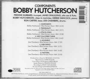 Image of Back Cover of CD - VG+/VG+ - BOBBY HUTCHERSON, Components (Blue Note; CDP 7243 8 29027 2 0, US 1994, Jewel Case), ,  - 3136010E
