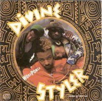 Image of Front Cover of LP - VG/VG - DIVINE STYLER FEATURING THE SCHEME TEAM, Word Power (Rhyme $yndicate Records; 466145 1, UK 1989), ,  - 3126021E