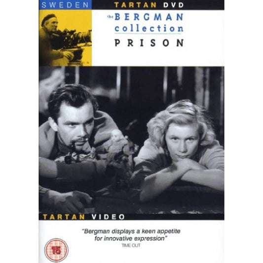 Image of Front Cover of DVD - VG+/VG+ - INGMAR BERGMAN, Prison (Tartan DVD; TVD 3578,  , Insert), ,  - 3136057E