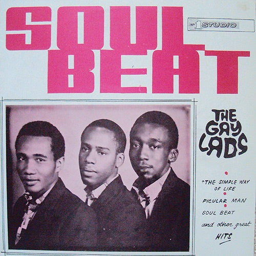 Image of Front Cover of LP - VG+/VG+ - THE GAYLADS, Soul Beat (Studio One; , Jamaica 1980s Reissue), Light fog and S1 press flaws, plays clean throughout. Sleeve in shrink.,  - 3116064C