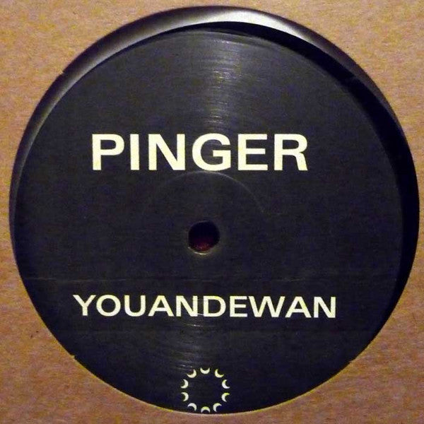 Image of Front Cover of 12" - /G+ - YOUANDEWAN, Pinger (Eclipser Chaser; Eclipser8, Germany 2016, Plain Sleeve), Light marks and scuffs only, but several of them.,  - 3126094E