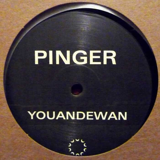 Image of Front Cover of 12" - /G+ - YOUANDEWAN, Pinger (Eclipser Chaser; Eclipser8, Germany 2016, Plain Sleeve), Light marks and scuffs only, but several of them.,  - 3126094E
