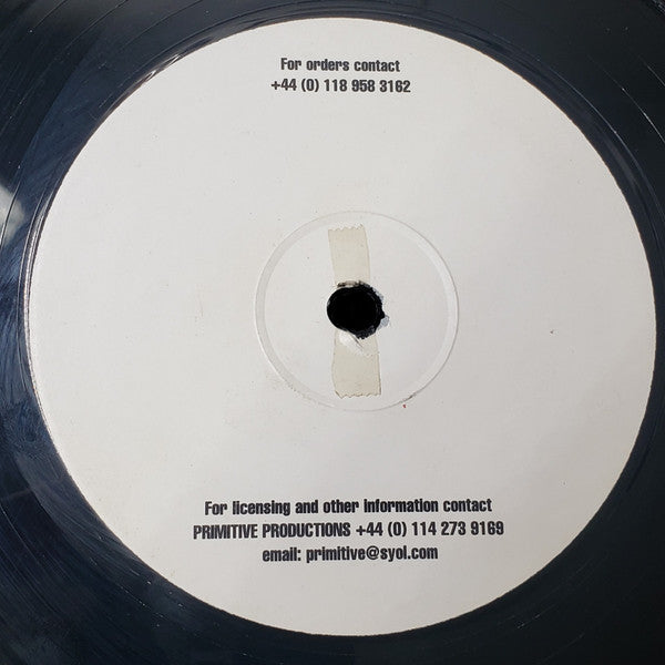 Image of Back Cover of 12" EP - /VG+ - UNKNOWN ARTIST, Primitive Tools Edition One (Primitive; prim 06, UK 1998, Plain Sleeve), , Swag Classic!! - 3126096E