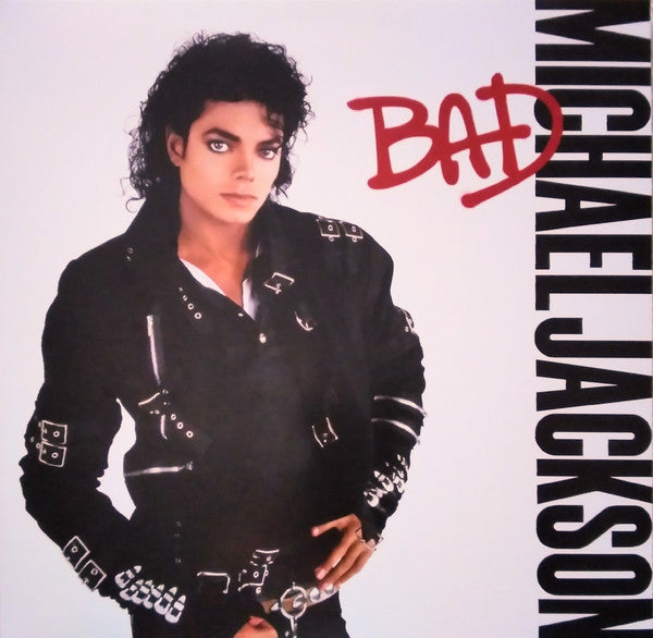 Image of Front Cover of LP - VG/VG - MICHAEL JACKSON, Bad (Epic; 88875143741, Europe 2019 Reissue, Gatefold, Inner), Light hairlines. Creases on sleeve.,  - 3126026E