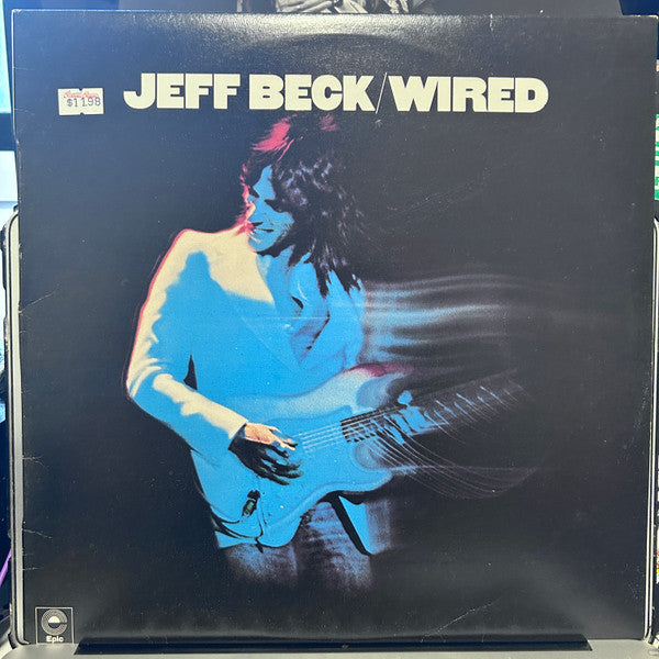 Image of Front Cover of LP - VG/VG - JEFF BECK, Wired (Epic; ELPS 3759, New Zealand 1976), ,  - 3116082C