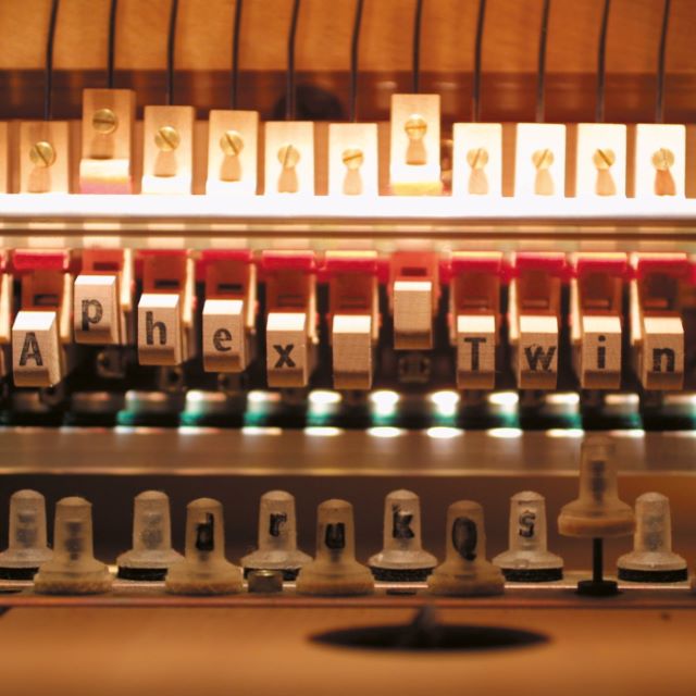 Image of Front Cover of 4xLP - NEW/NEW - APHEX TWIN, Drukqs (Warp; WARPLP92R, UK 2026 Reissue, Gatefold, Black Vinyl), , Twenty-five years after its original release, Warp Records reissues Aphex Twin's Drukqs on vinyl, the release marks the first time in years the album has been available across physical formats and means every Aphex Twin album is once again in print on vinyl. - 9408882C