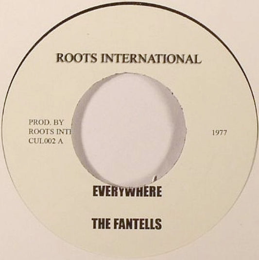 Image of Front Cover of 7" - /VG+ - THE FANTELLS, Everywhere (Roots International; CUL002, UK 2010 Reissue), ,  - 3116137C