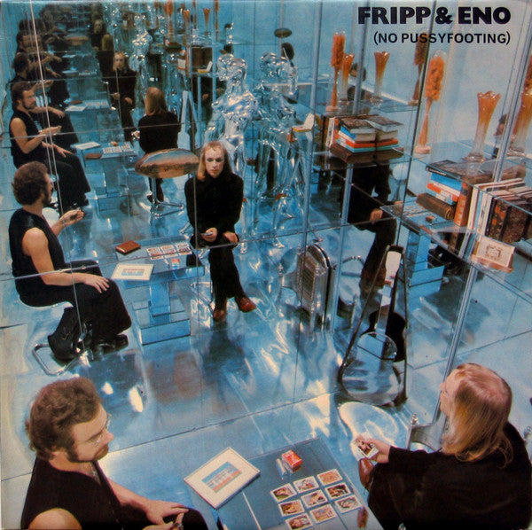 Image of Front Cover of LP - VG/VG+ - FRIPP & ENO, (No Pussyfooting) (Polydor; 2343 095, UK 1977 Reissue), Light edge and ring wear. Light sticker ghost. Light wear to disc.,  - 3146134S