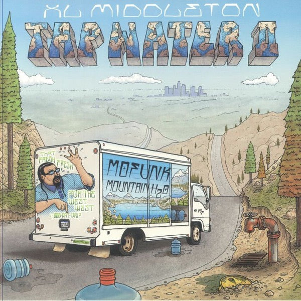 Image of Front Cover of LP - VG+/VG+ - XL MIDDLETON, Tap Water II (Mofunk Records; MOFUNK048, Canada 2024), Still In Opened Shrinkwrap,  - 3116188C