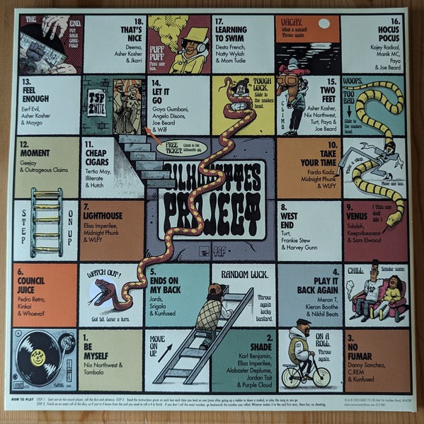 Image of Back Cover of 2xLP - VG+/VG - VARIOUS, The Silhouettes Project - Volume II (Root Seventy Three; R73 001, UK 2024, Gatefold), Strong VG to discs - light marks only! Sleeve still in shrink.,  - 3116189C