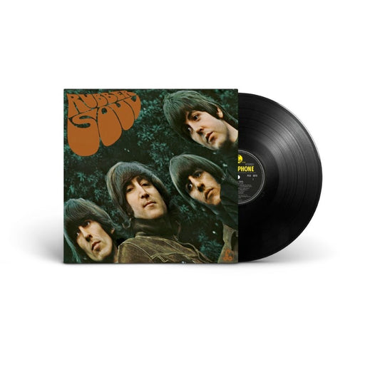 Image of Front Cover of LP - NEW/NEW - THE BEATLES, Rubber Soul - Special Edition Standard: 1LP (UMR/ Calderstone; 6572310, UK 2026 Reissue, 1LP Edition, new stereo mix by Giles Martin and Sam Okell, sourced from the original four-track master tapes, 180g heavyweight black half-speed mastered vinyl, poly-lined inner sleeve.), , The Beatles' sixth album, Rubber Soul, released on December 3rd, 1965, newly mixed by producer Giles Martin and Sam Okell. Sourced directly from the original four-track master tapes,