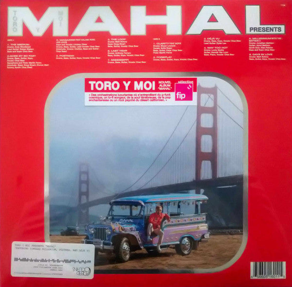 Image of Front Cover of LP - VG+/VG - TORO Y MOI, Mahal (Dead Oceans; DOC300LP, US 2022, Inner, Sticker), ,  - 3126163E