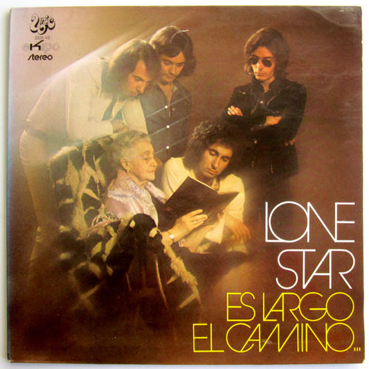 Image of Front Cover of LP - VG/VG - LONE STAR, Es Largo El Camino (Unic; 5506-VS, Spain 1972, Laminated Gatefold Sleeve), Edge wear and sticker residue. Small bits of tape on corners.,  - 3146140S