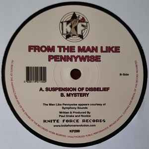 Image of Front Cover of 12" - /VG+ - FROM THE MAN LIKE THE PENNYWISE, Suspension Of Disbelief / Mystery (Kniteforce Records; KF299, UK 2023 Reissue, Plain Sleeve), ,  - 3146188S