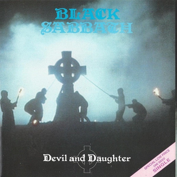 Image of Front Cover of 7" - VG+/VG+ - BLACK SABBATH, Devil And Daughter (I.R.S. Records; EIRS 115, UK 1989, Picture Sleeve, Single Sided), ,  - 3116096C