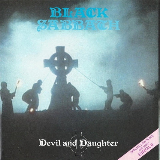 Image of Front Cover of 7" - VG+/VG+ - BLACK SABBATH, Devil And Daughter (I.R.S. Records; EIRS 115, UK 1989, Picture Sleeve, Single Sided), ,  - 3116096C